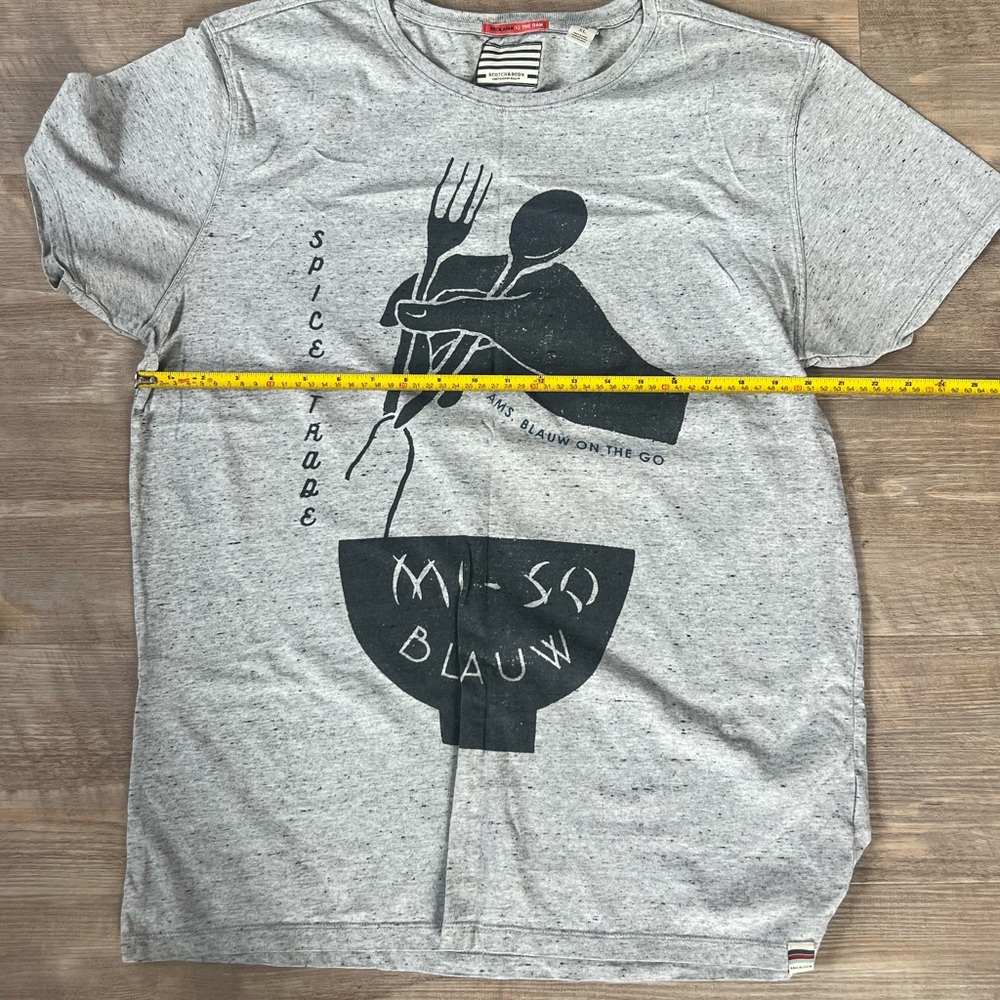 Scotch and Soda Men’s T Shirt Spice Trade Graphic